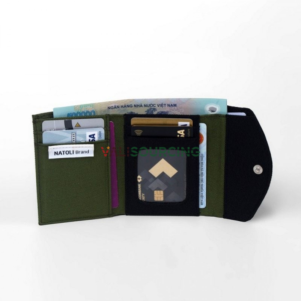 The Button Wallet from Vietnam