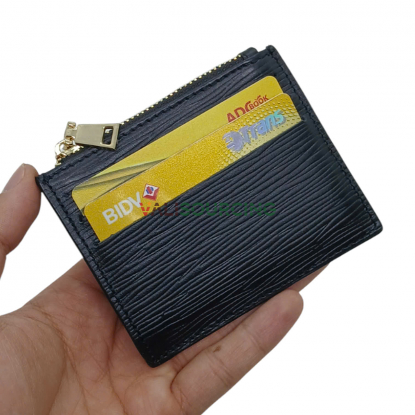 Epi T070B Cowhide Leather Card Holder – Minimalist Accessory, Export Standard from Vietnam