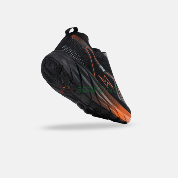 GOYA PLUS RUNNING SHOES - BLACK AND ORANGE from Vietnam
