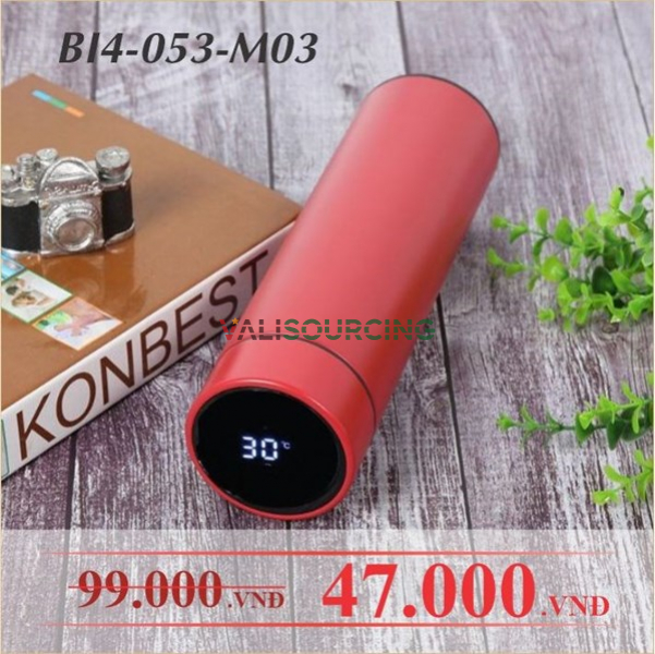 Bình giữ nhiệt có hiển thị nhiệt độ BI4-053-M03 từ Việt Nam