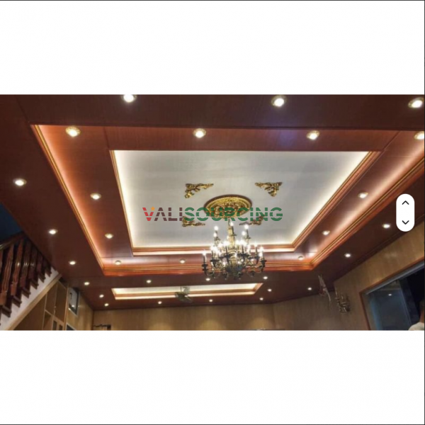 PIMA Striped PVC WPC Wall Panels: Modern & Sustainable Interior Decoration Solution