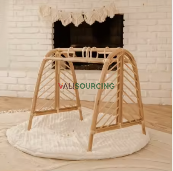 Wholesale Rattan Baby Gym – Eco-Friendly Montessori Play Gym from Vietnam