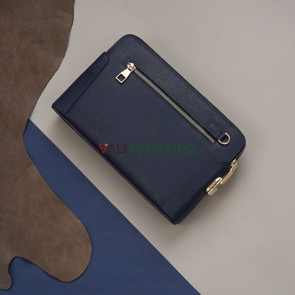 High-end fashionable men\'s leather wallet from Vietnam