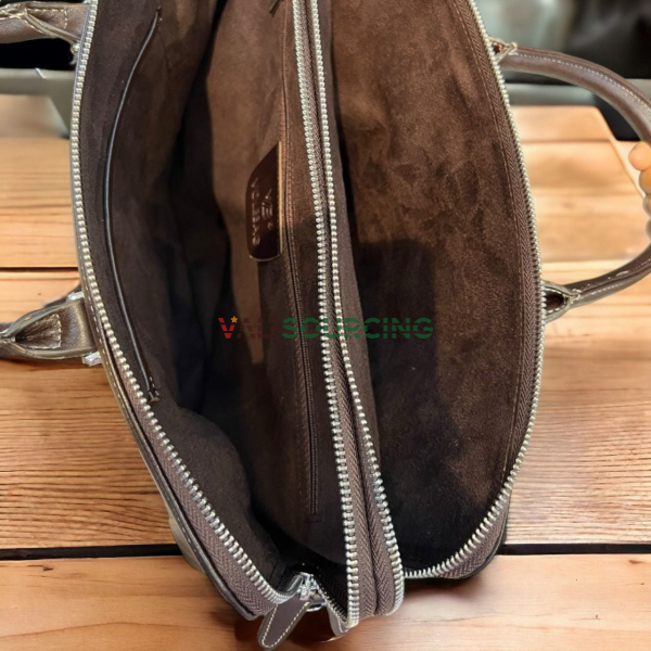 Leather briefcase VB1 - C34T2 from Vietnam