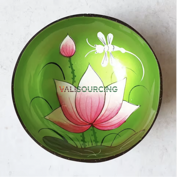 Handcrafted Lacquer Coconut Bowl – High-class Souvenir Exported From Vietnam