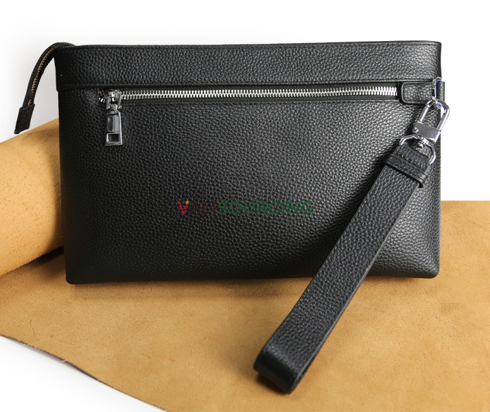 Men\'s Leather Clutch Mill T129 – The Quintessence of Vietnamese Leather Goods from Vietnam