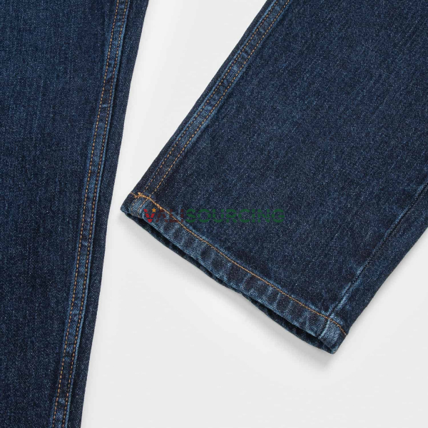 Aristino AJN0060S0 Men\'s Dark Blue Distressed Wash Effect Jeans from Vietnam