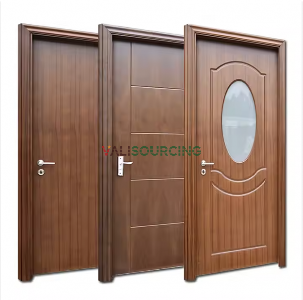 Hot-Selling Modern Interior Wooden Doors – Solid Wood Main Entry Doors | Affordable Factory Price from Vietnam