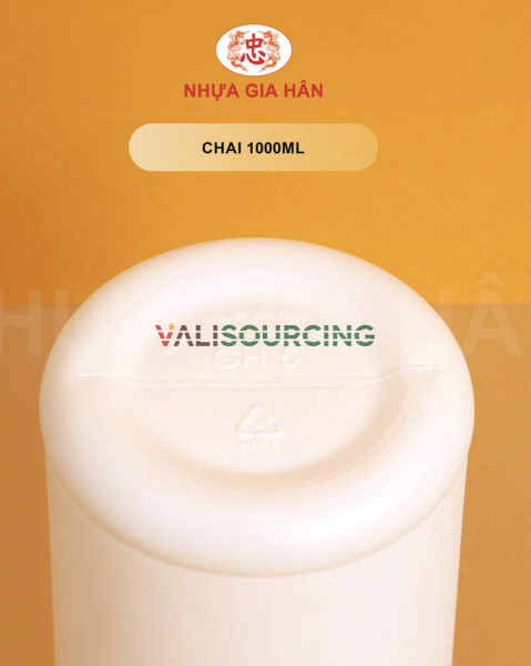 1000ml HDPE Plastic Bottle | For Storing Chemicals from Vietnam