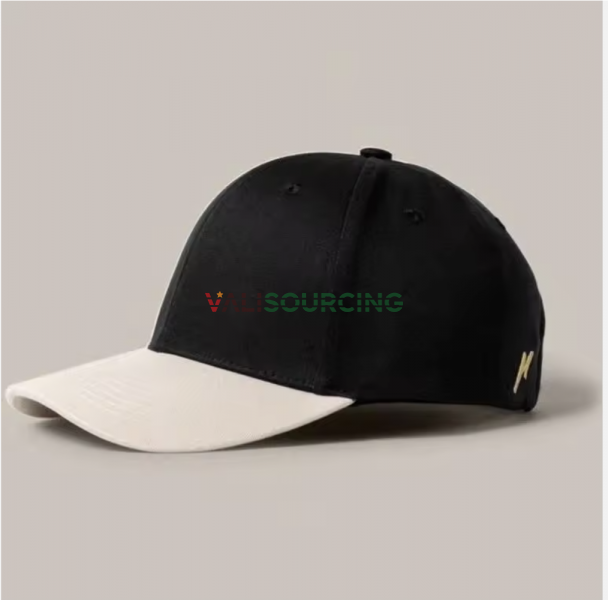 Unisex Corduroy Baseball Cap – Two-Tone Ulzzang Street Style
