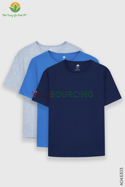 Áo cotton dệt kim nam cộc tay từ Việt Nam
