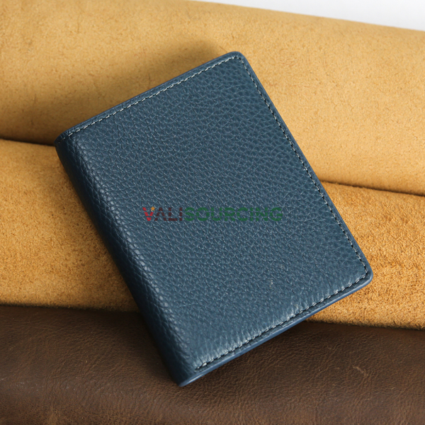 Mill V113 Cowhide Leather Wallet and Card Holder from Vietnam