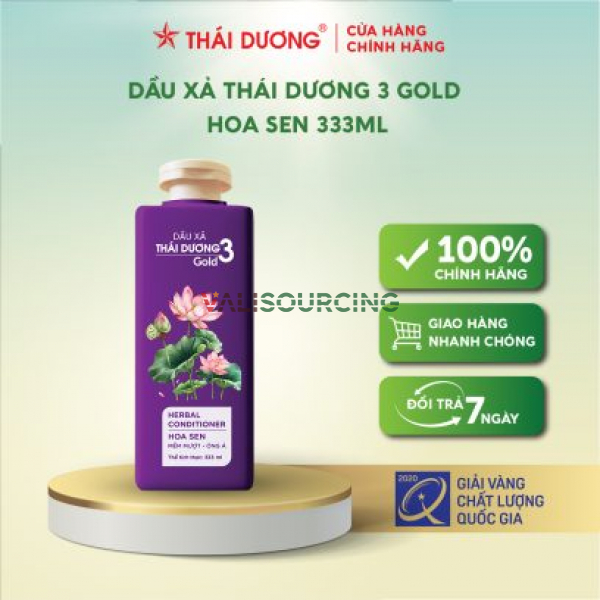 Thai Duong 3 Gold Lotus Conditioner 333ml bottle