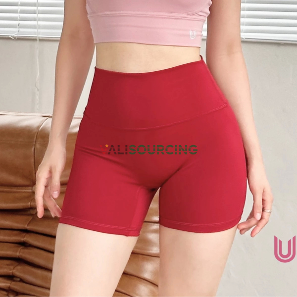 Essential Rider Women\'s Biker Shorts | High-Waisted Yoga Shorts from Vietnam