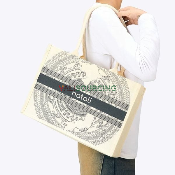 BST Artisan Eco Jute Tote T36 from Vietnam