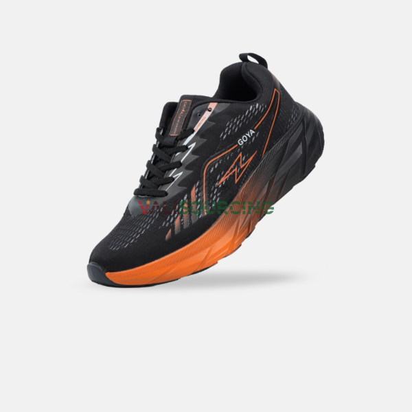 GOYA PLUS RUNNING SHOES - BLACK AND ORANGE from Vietnam