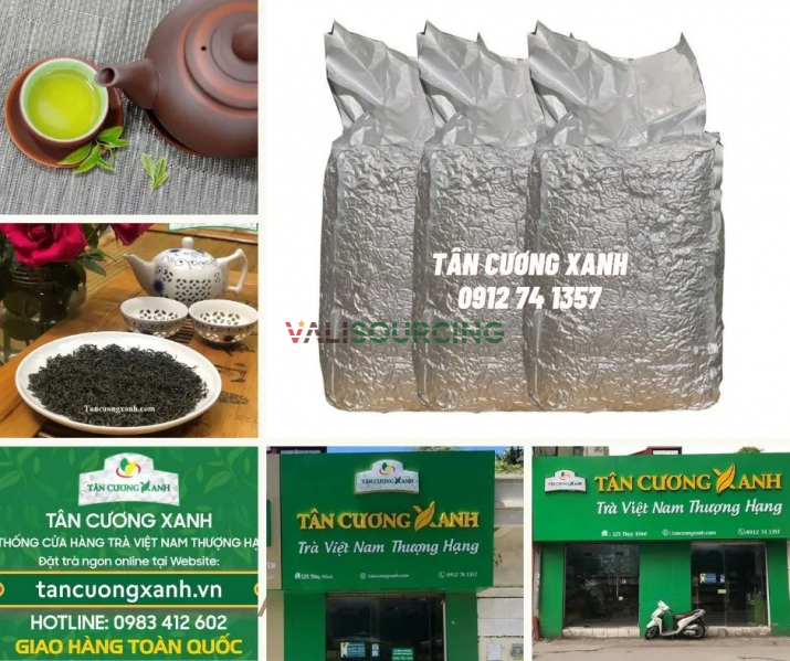 Thai Nguyen Tea TCX 003 - 20kg/bag - vacuum-sealed from Vietnam