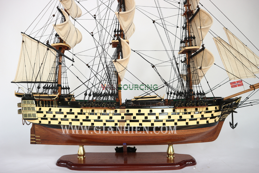 Tall Ship 12 APOSTLES ancient boat model