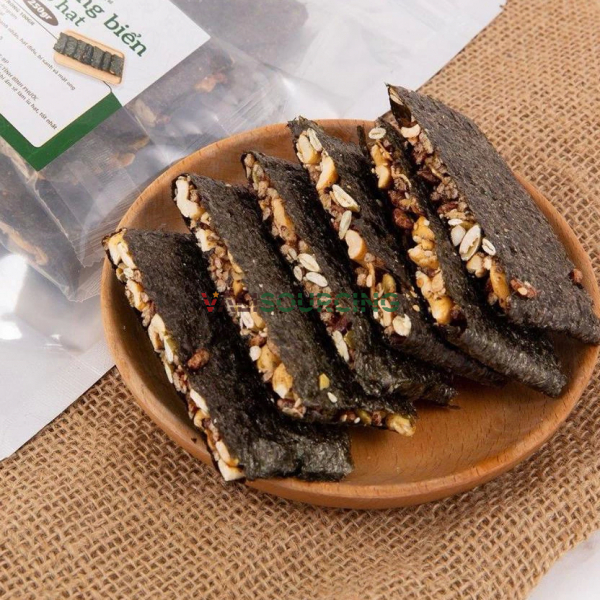 Premium Seaweed Filled with Nutritious Seeds from Vietnam