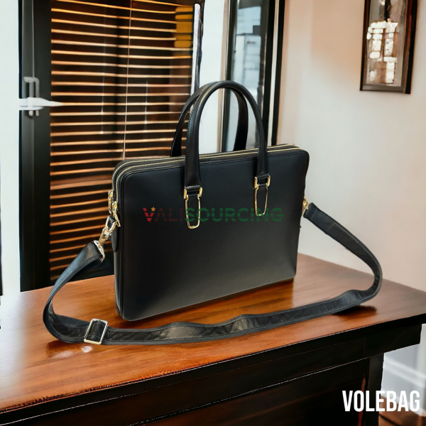 Leather briefcase VB1 - C23T2 from Vietnam