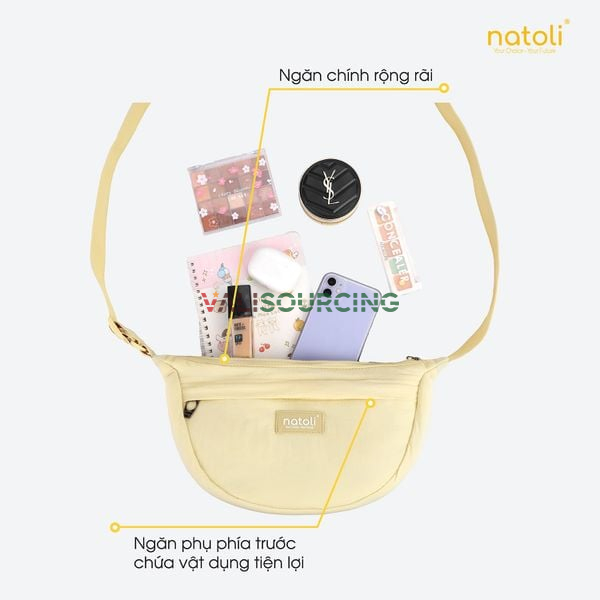 Túi phao đeo chéo nam nữ NATOLI từ Việt Nam