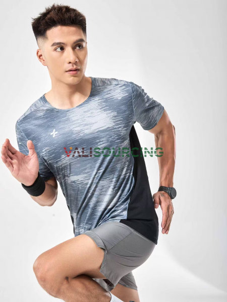 Advanced Vent Tech Graphic Camo Running T-shirt from Vietnam