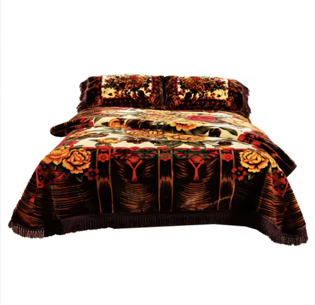 Chăn Ga Gối 4 Món Phong Cách Hàn Quốc | Vải Nhung Polyester Cao Cấp từ Việt Nam