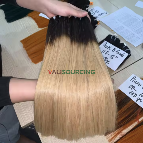Silky Bone Straight Raw Hair Human Hair Extensions HD Lace