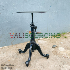 Chân bàn cà phê điều chỉnh bằng tay quay công nghiệp | Nhôm đúc