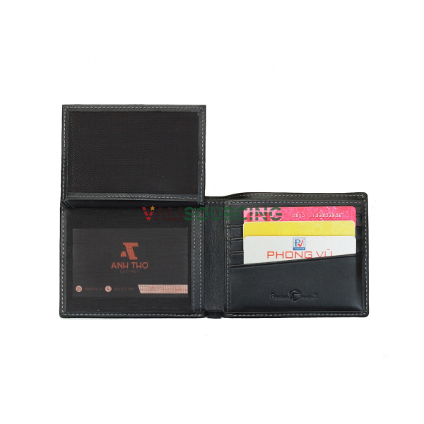 Men\'s genuine leather wallet AT050 from Vietnam