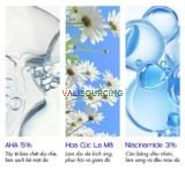 Combo of 2: Niacinamide 3% Toner & Chamomile Cleansing Water from Vietnam