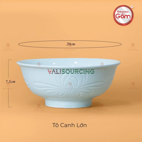 10-Person Dining Set (21 Pieces) Chrysanthemum Jade Glaze