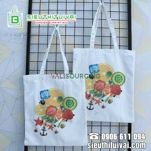 Handmade canvas bag