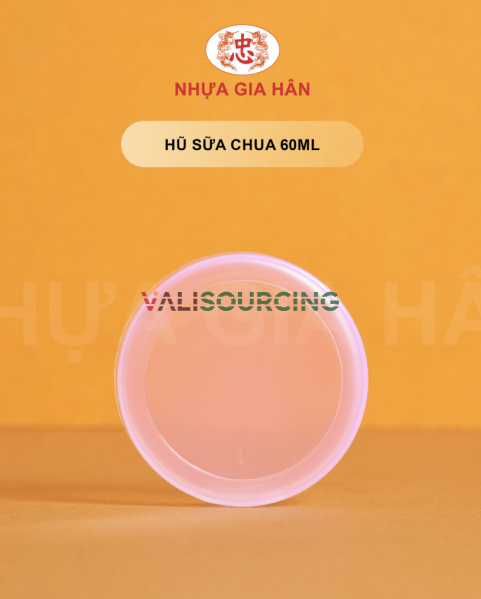 60ml HDPE Plastic Yogurt Jar from Vietnam