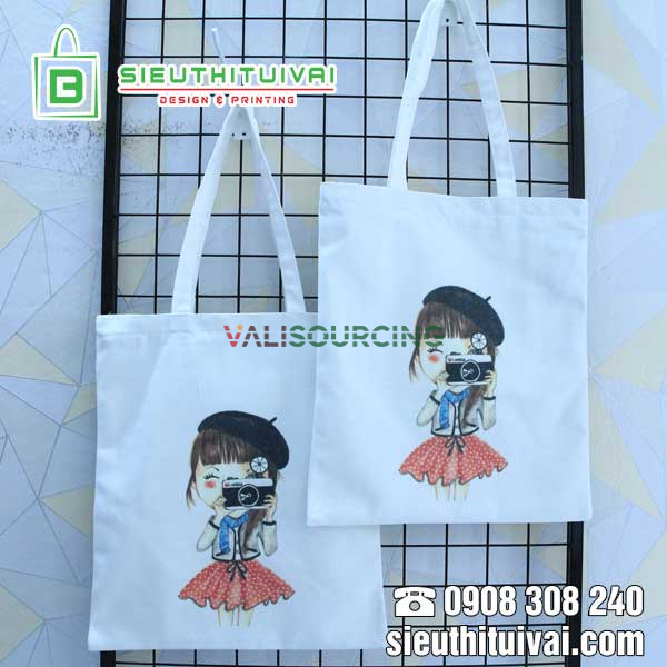 Handmade canvas bag
