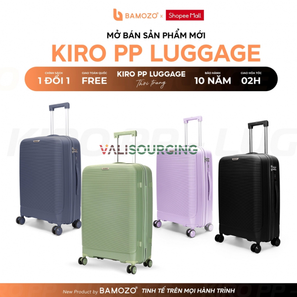 Bamozo KIRO Lightweight Suitcase from Vietnam