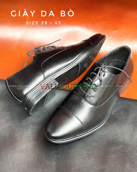 Men\'s Genuine Cowhide Leather Classic Vintage Shoes from Vietnam