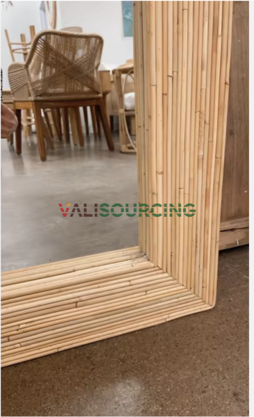 New Designs – Rattan Mirror Wall Décor | Handmade in Vietnam