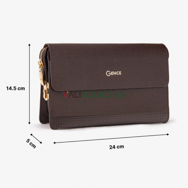 Gence Men\'s Wallet High Quality Cowhide RB01 Number Lock