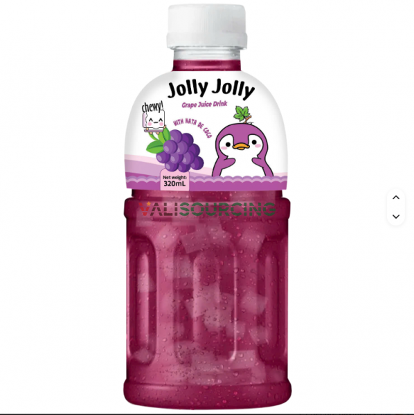 Jolly Jolly Fruit Juice with Coconut Jelly 320ml
