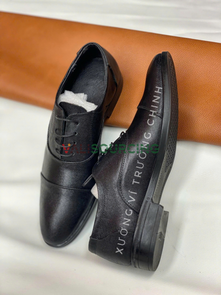 Men\'s Genuine Cowhide Leather Classic Vintage Shoes from Vietnam