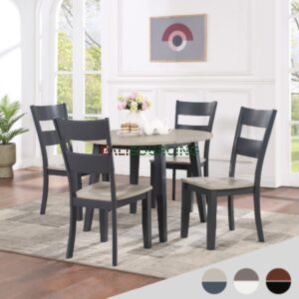 Bộ Bàn Ăn Tròn Gấp Gọn 2 Bên từ Việt Nam