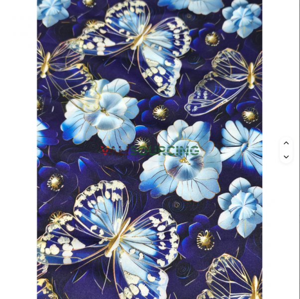 Wrinkle Resistant Fabric Polyester Yarn Wholesale 120gsm Breathable Vietnam Dress Satin Silk Fabric Printed Woven