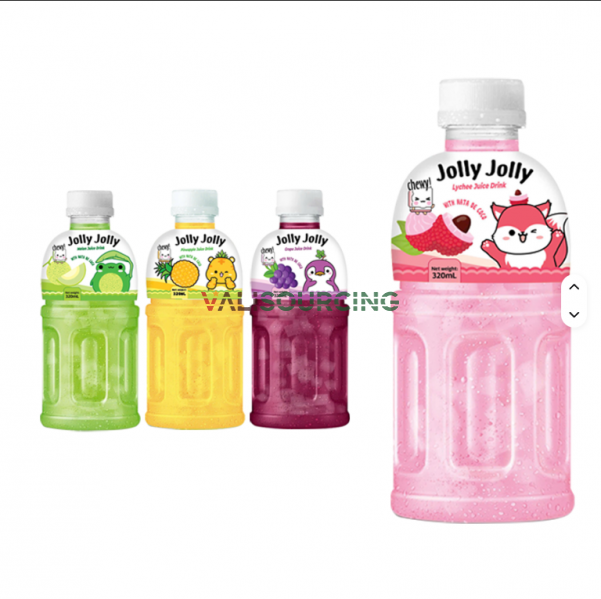 Jolly Jolly Fruit Juice with Coconut Jelly 320ml