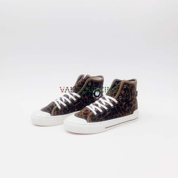 Nam Viet high-top sneaker model, hot leopard print 2025 S22079