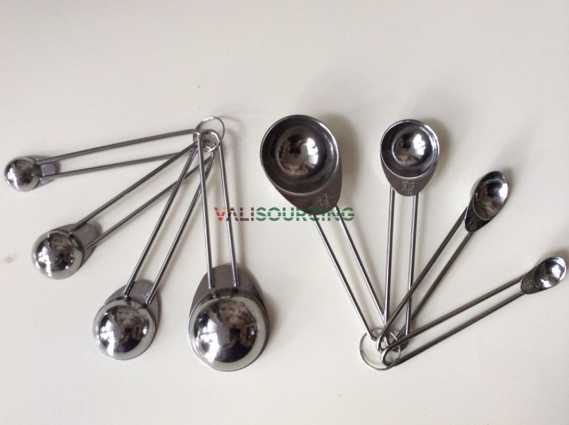 Premium 5-Piece Stainless Steel Measuring Spoon Set | Baking Tools from Vietnam