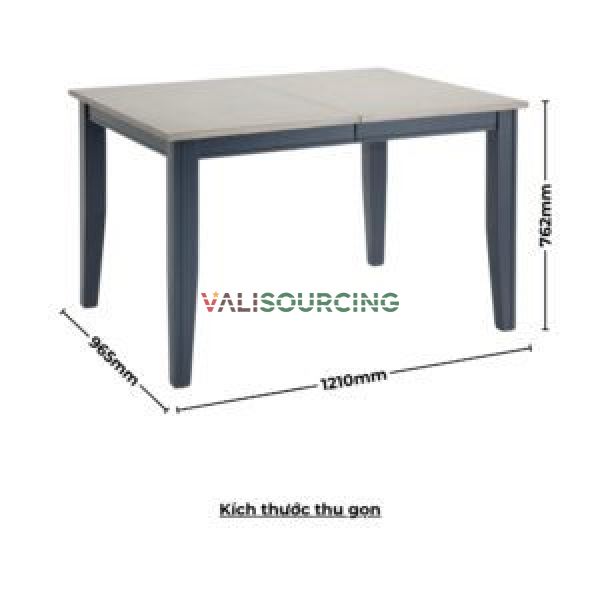 Bàn Ăn Thông Minh Kéo Dài 1m2 Đến 1m6 từ Việt Nam