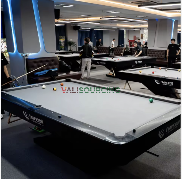 PROFESSIONAL HIGH-CLASS WOODEN BILLIARD TABLE 9 BALLS