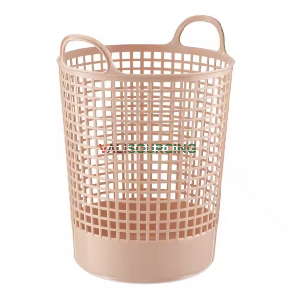 Wholesale Laundry Basket – Soft Plastic Handle, Easy to Move | Made Directly from Vietnam Factory