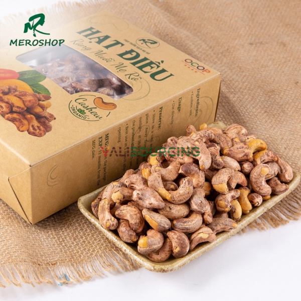 Salted Roasted Cashew Nuts from Vietnam